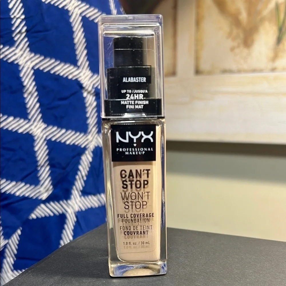NYX Can't Stop Won't Stop Foundation - Alabaster